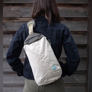 Chaco Radlands Sling BackPack daypack - Tan and sage green with Aztec print